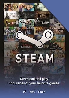 Steam Gift Card 200 USD Steam Key - For USD Currency Only