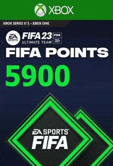 Fifa 23 Ultimate Team 5900 FUT Points - Xbox Live Key - GLOBAL