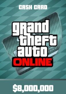 Grand Theft Auto Online: Megalodon Shark Cash Card PC 8 000 000 Rockstar Key GLOBAL