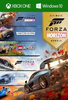 Forza Horizon 4 and Forza Horizon 3 Ultimate Editions Bundle (Xbox One, Windows 10) - Xbox Live Key - GLOBAL