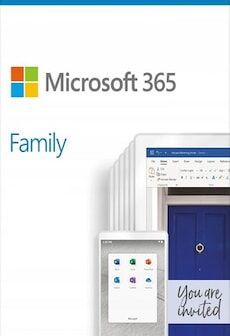 Microsoft Office 365 Family (PC/Mac) - 6 Devices, 6 Months - Microsoft Key - GLOBAL