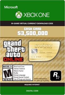 Grand Theft Auto Online: The Whale Shark Cash Card 3 500 000 Xbox Live Key GLOBAL