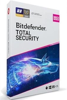 Bitdefender Total Security (5 Devices, 2 Years) - PC, Android, Mac, iOS - Key GLOBAL