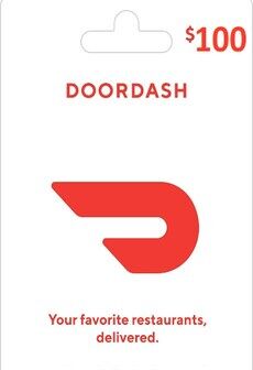 DoorDash Gift Card 100 USD - Door Dash Key - UNITED STATES