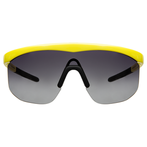illesteva Managua Sunglasses in Neon Yellow/Grey Gradient