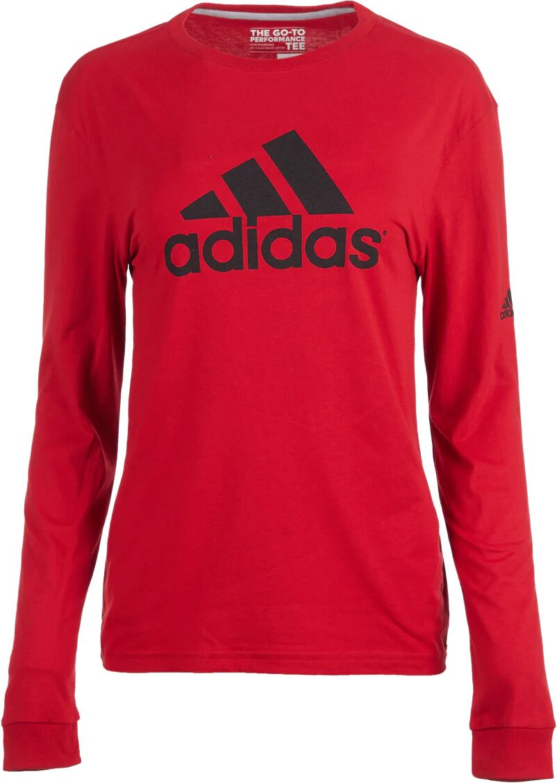 adidas Women's GT Performance Long Sleeve T-Shirt Red XS