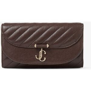 Jimmy Choo 206979.1.927B.E4D6CCD8141CABC7.J000178938001  - Chocolate/Shiny Gold - Size: One Size