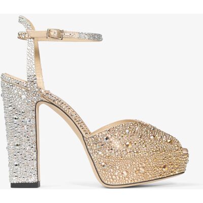 Jimmy Choo 206979.1.927B.278FFAEBC51ADF7D.J000186236375 - Gold/Crystal - Size: 37.5 Jimmy Choo 206979.1.927B.278FFAEBC51ADF7D.J000186236375 - Gold/Crystal - Size: 37.5