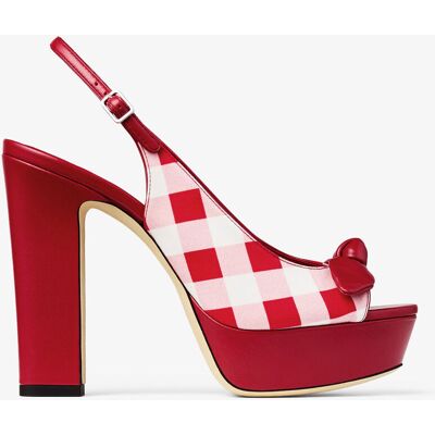 Jimmy Choo 206979.1.927B.703DC8A68CFF37B6.J000182916395 - Ruby Red Mix - Size: 39.5 Jimmy Choo 206979.1.927B.703DC8A68CFF37B6.J000182916395 - Ruby Red Mix - Size: 39.5