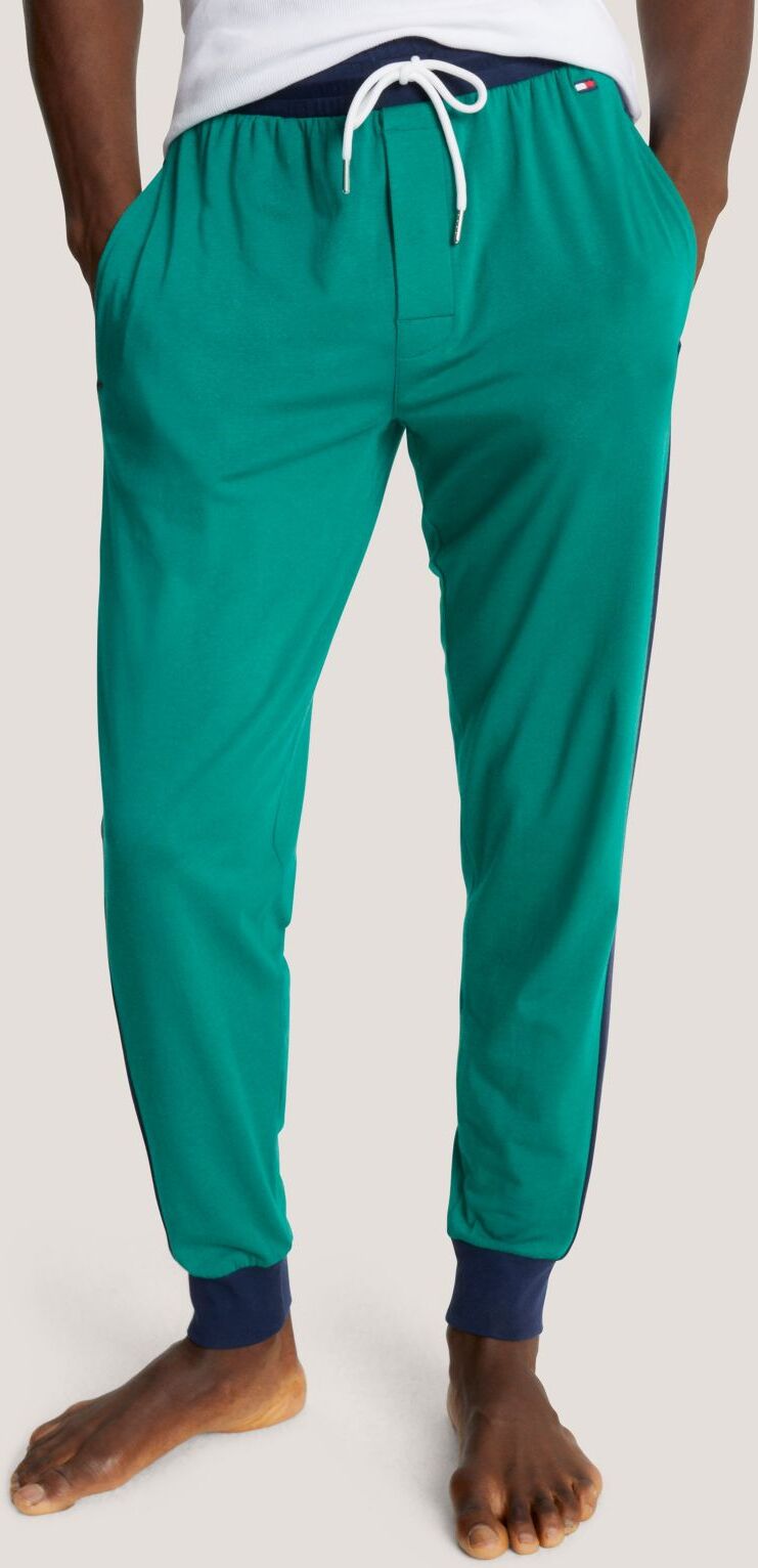 Tommy Hilfiger Men's Colorblock Lounge Jogger Pant - Green - XXL