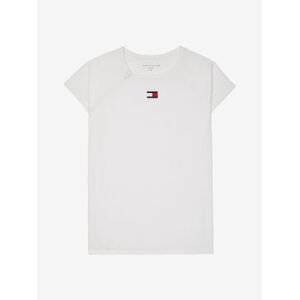 Tommy Hilfiger Women's Adaptive Port Access Flag T-Shirt Bright White - S