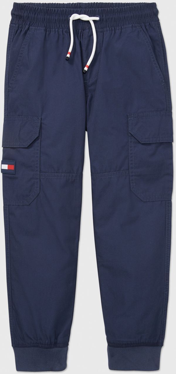 Tommy Hilfiger Boys' Kids' Stretch Cargo Jogger Pant - Blue - 10