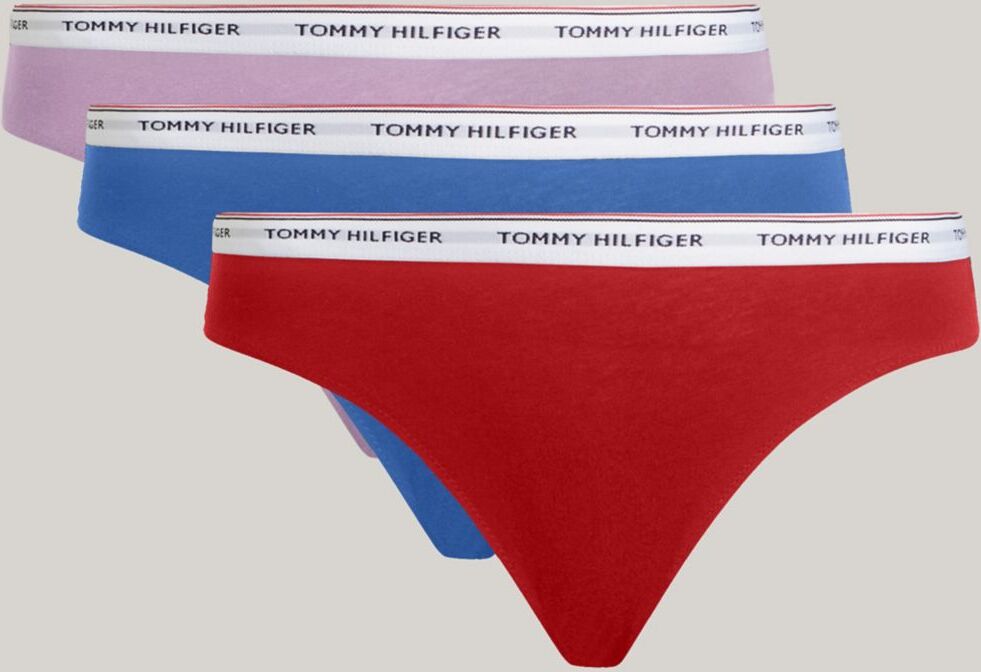 Tommy Hilfiger Women's Logo Mix Bikini Brief 3-Pack - Multi - L