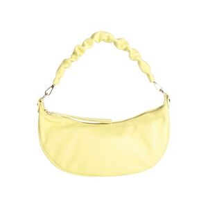 Ab Asia Bellucci Woman Handbag Light yellow Size - Soft Leather  - Yellow - Size: -- - female