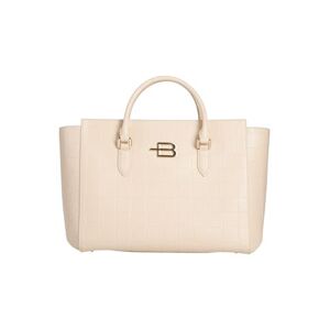 Baldinini Woman Handbag Ivory Size - Calfskin, PVC - Polyvinyl chloride  - White - Size: -- - female