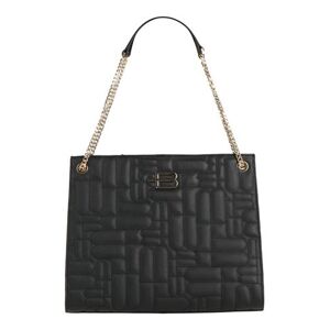 Baldinini Woman Handbag Black Size - Calfskin, PVC - Polyvinyl chloride  - Black - Size: -- - female