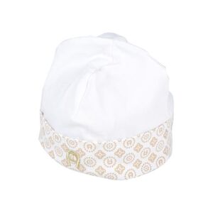Aigner Infant Hat White Size 6 Supima, Elastane  - White - Size: 6 - unisex