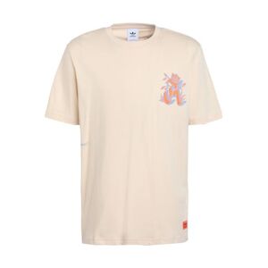 Adidas Originals Graphics Glide T-shirt Man T-shirt Beige Size XL Cotton  - Beige - Size: XL - male