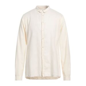 6167 Man Shirt Cream Size 17 ½ Cotton  - White - Size: 17 ½ - male