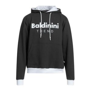 Baldinini Man Sweatshirt Lead Size XL Cotton  - Grey - Size: XL - male
