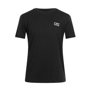 C'n'c' Costume National Man T-shirt Black Size XL Cotton  - Black - Size: XL - male