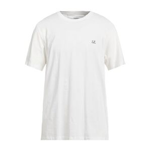 C.P. COMPANY C. p. Company Man T-shirt White Size 3XL Cotton  - White - Size: 3XL - male