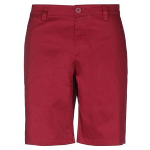 Armani Exchange Man Shorts & Bermuda Shorts Brick red Size 36 Cotton, Elastane  - Red - Size: 36 - male