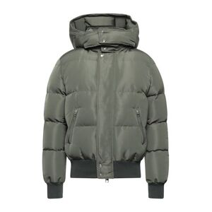 Alexander Mcqueen Man Down jacket Military green Size 38 Polyester, Polyamide  - Green - Size: 38 - male