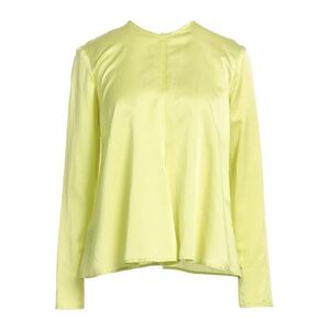 Alysi Woman Blouse Light green Size 0 Cotton, Silk  - Green - Size: 0 - female