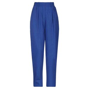 Balmain Woman Pants Bright blue Size 4 Viscose, Polyamide, Polyester  - Blue - Size: 4 - female