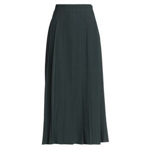 Alpha Studio Woman Long skirt Dark green Size 4 Polyester, Viscose, Elastane  - Green - Size: 4 - female