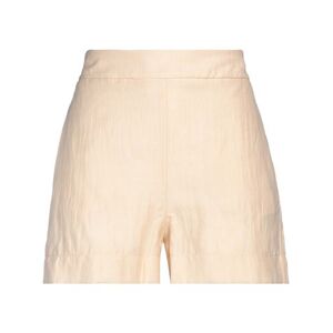 Alpha Studio Woman Shorts & Bermuda Shorts Beige Size 8 Linen, Viscose, Polyamide  - Beige - Size: 8 - female