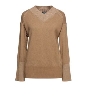 Alpha Studio Woman Sweater Camel Size 10 Polyamide, Wool, Viscose, Cashmere  - Beige - Size: 10 - female