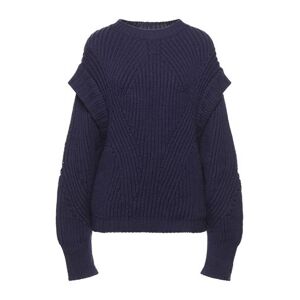 Alberta Ferretti Woman Sweater Dark purple Size 4 Virgin Wool  - Purple - Size: 4 - female