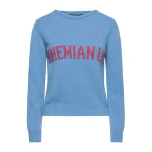 Alberta Ferretti Woman Sweater Sky blue Size 4 Virgin Wool, Cashmere  - Blue - Size: 4 - female