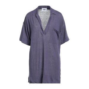 Alpha Studio Woman Sweater Mauve Size 8 Linen, Cotton  - Purple - Size: 8 - female