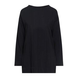 Alpha Studio Woman Sweater Black Size 4 Cotton, Polyamide  - Black - Size: 4 - female