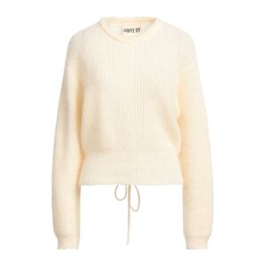 Aniye By Woman Sweater Ivory Size XS Mohair wool, Polyamide, Wool  - White - Size: XS - female