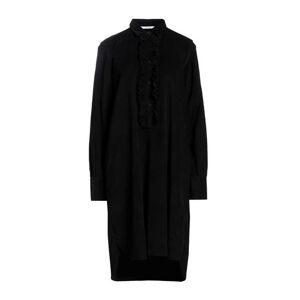 Aglini Woman Midi dress Black Size 12 Cotton  - Black - Size: 12 - female