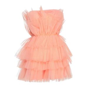 Aniye By Woman Short dress Salmon pink Size L Polyamide  - Pink - Size: L - female