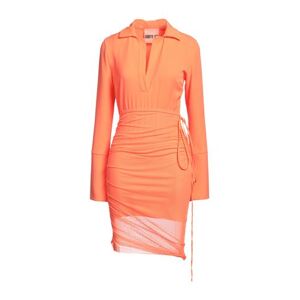 Aniye By Woman Short dress Orange Size 4 Polyester, Elastane  - Orange - Size: 4 - female