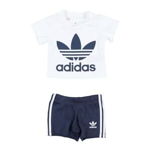 Adidas Originals Short Tee Set Infant Baby set White Size 9 Organic cotton  - White - Size: 9 - unisex
