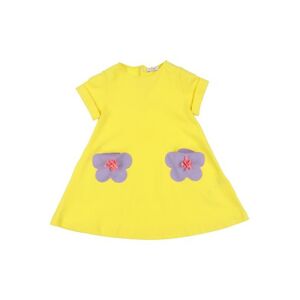 Il Gufo Infant Girl Baby dress Yellow Size 9 Cotton  - Yellow - Size: 9 - female
