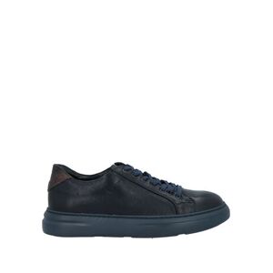 Baldinini Man Sneakers Midnight blue Size 6 Soft Leather  - Blue - Size: 6 - male