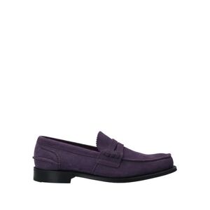 Church's Man Loafers Purple Size 10.5 Soft Leather  - Purple - Size: 10.5 - male