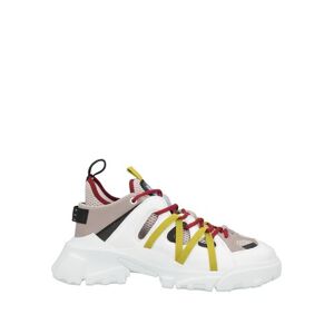 Mcq Alexander Mcqueen Man Sneakers White Size 7 Soft Leather, Textile fibers  - White - Size: 7 - male