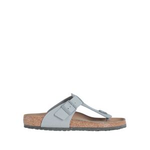 Birkenstock Man Toe strap sandals Light grey Size 9 Textile fibers  - Grey - Size: 9 - male