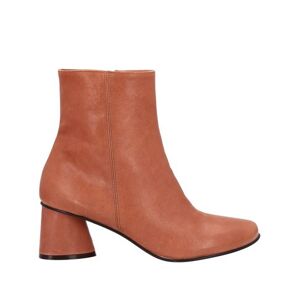 Alysi Woman Ankle boots Rust Size 6 Soft Leather  - Red - Size: 6 - female