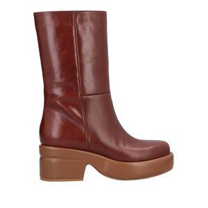 Alysi Woman Ankle boots Tan Size 9 Soft Leather  - Brown - Size: 9 - female