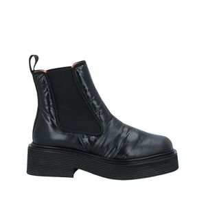 Marni Woman Ankle boots Black Size 8.5 Textile fibers  - Black - Size: 8.5 - female